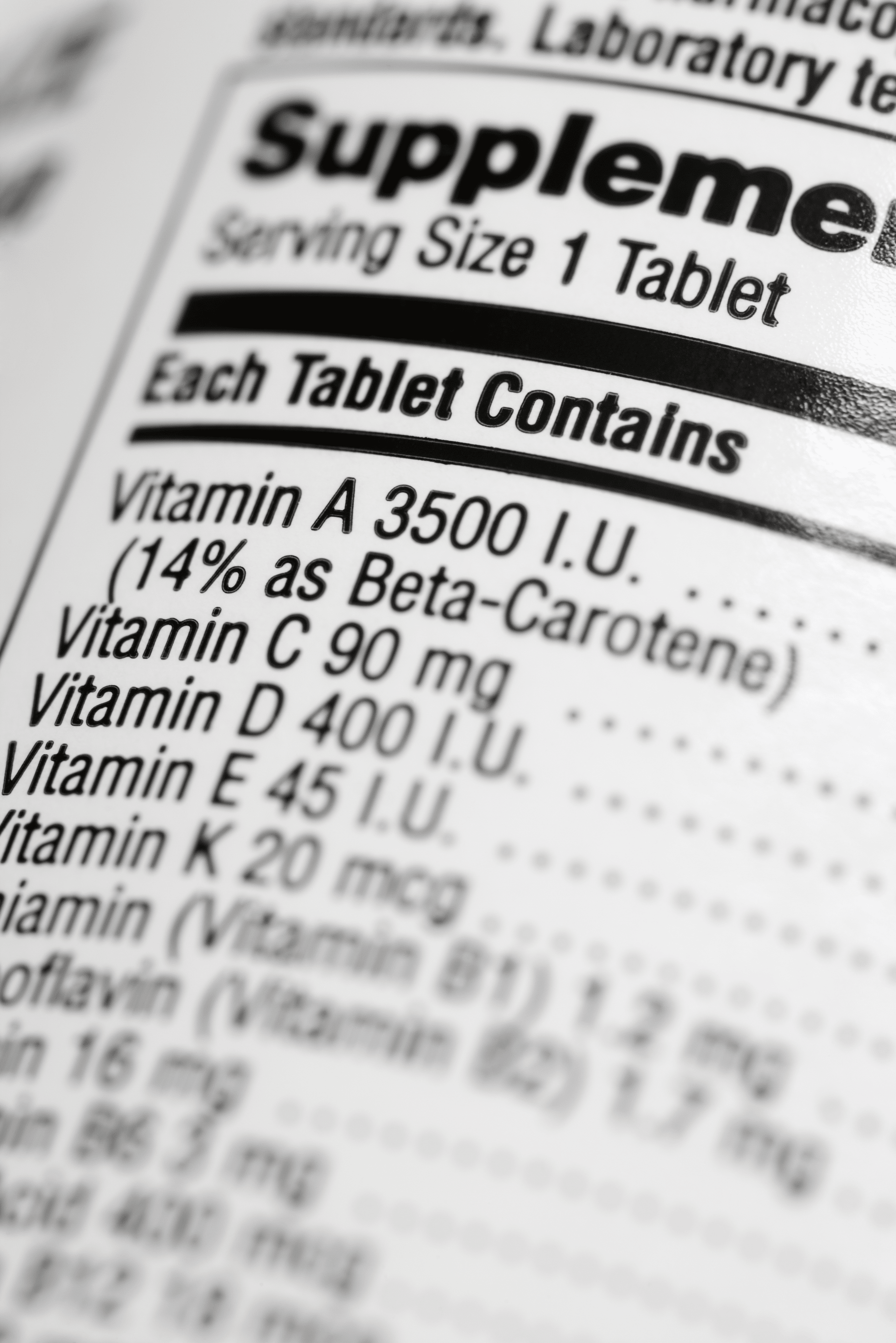 How To Read A Supplement Label - Cohld