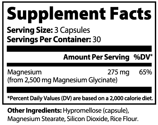 Magnesium Glycinate - Muscle & Relaxation Support