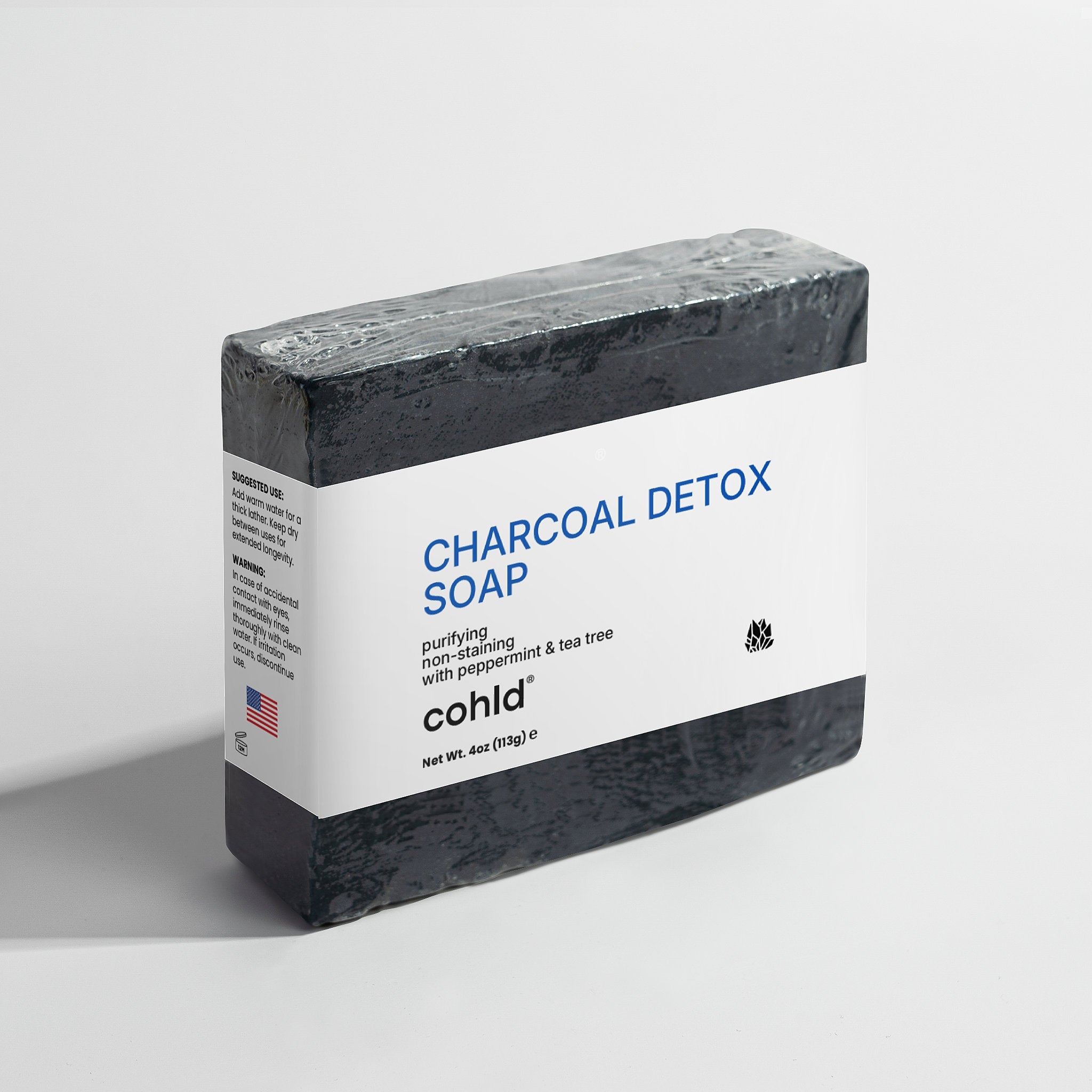 Charcoal Detox Soap - Deep Natural Clean - Cohld