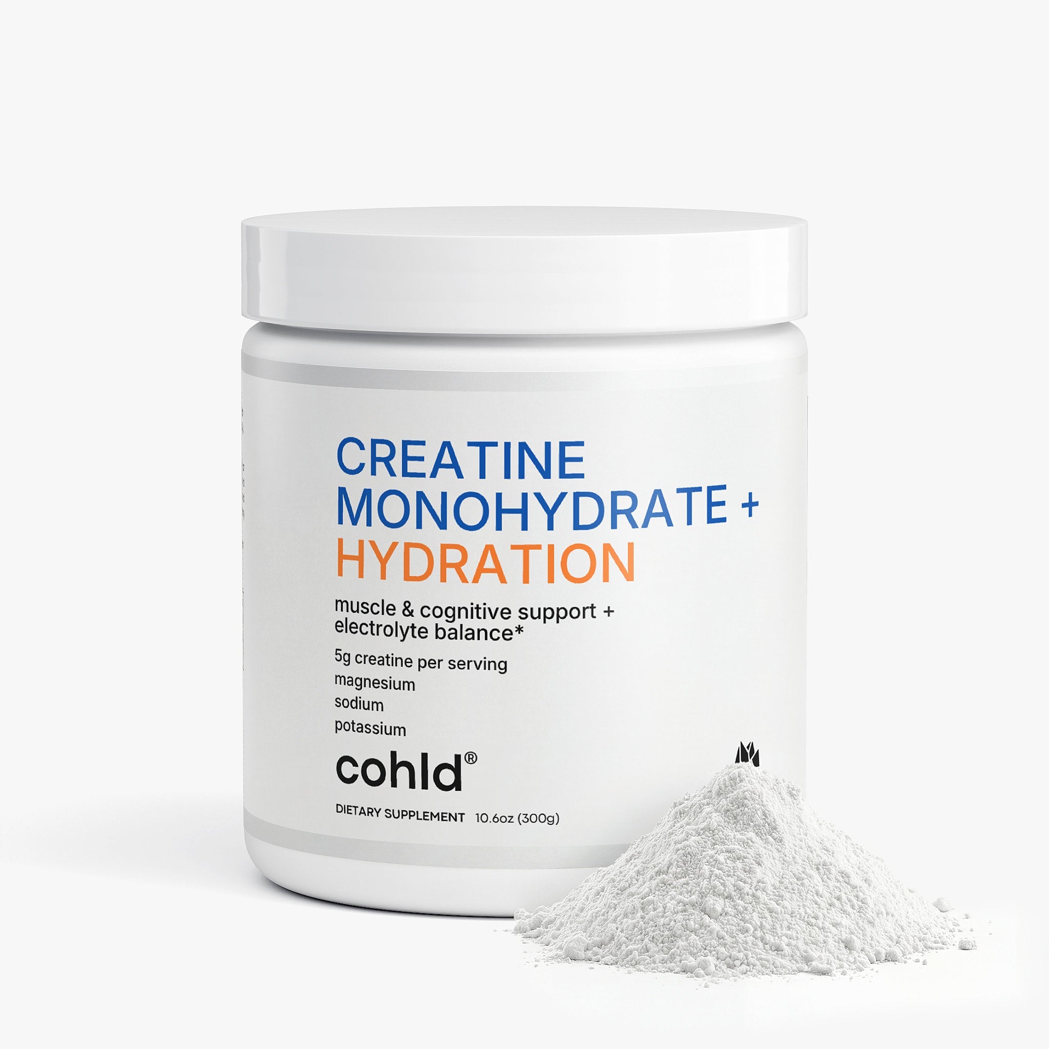 Creatine Hydration Powder - Muscle, Cognition, Stamina Support - Cohld