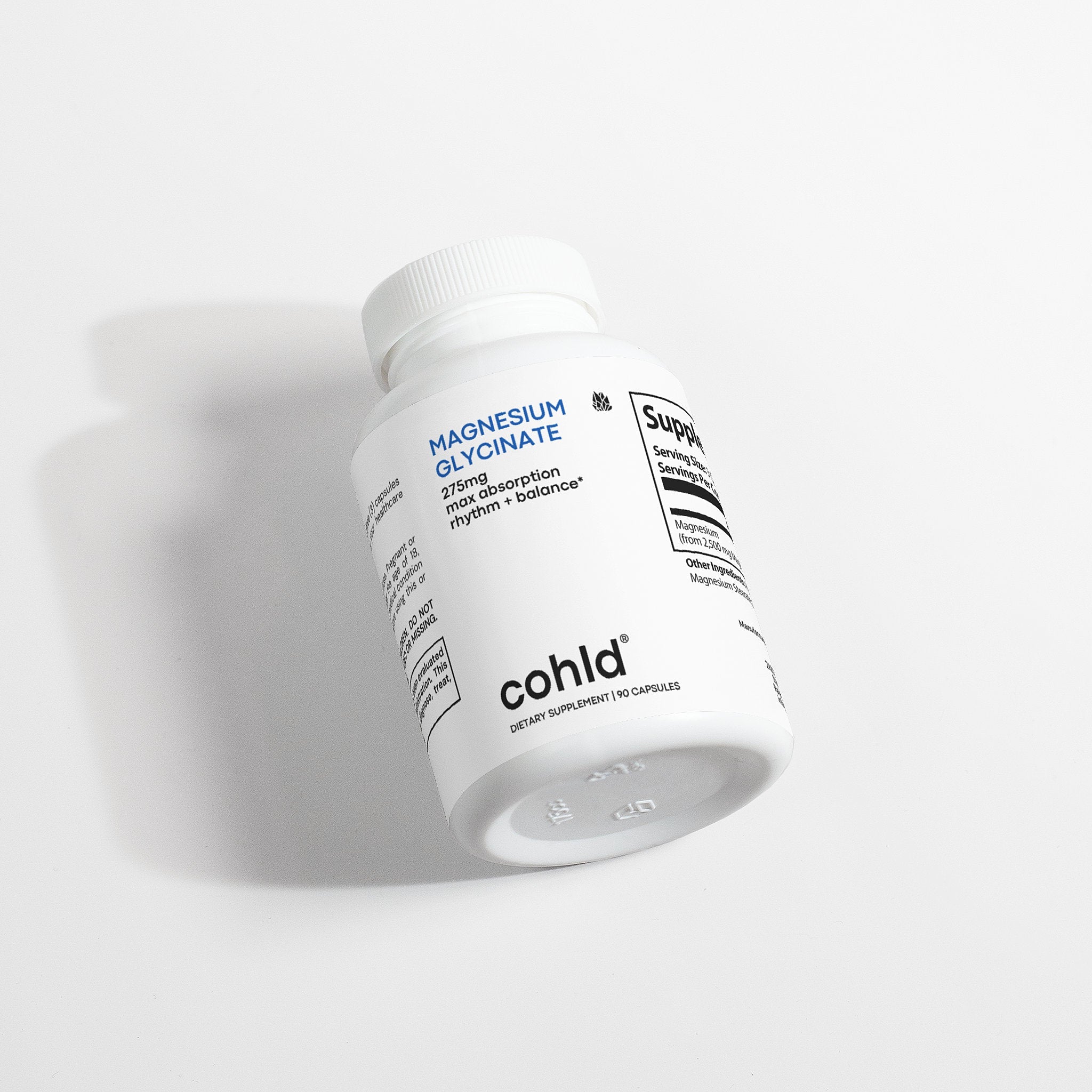 Magnesium Glycinate - Muscle & Relaxation Support - Cohld