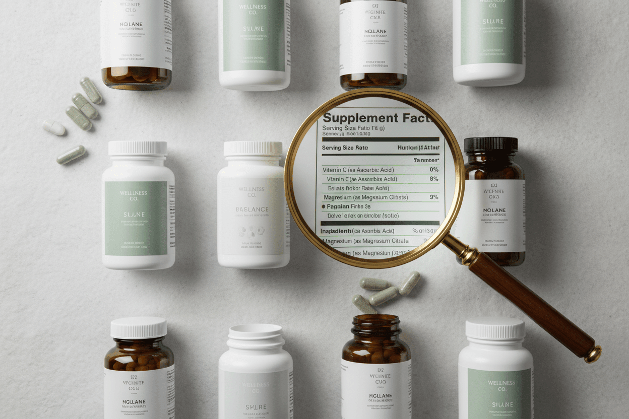 How to Read Supplement Labels (Without Getting Fooled) - Cohld