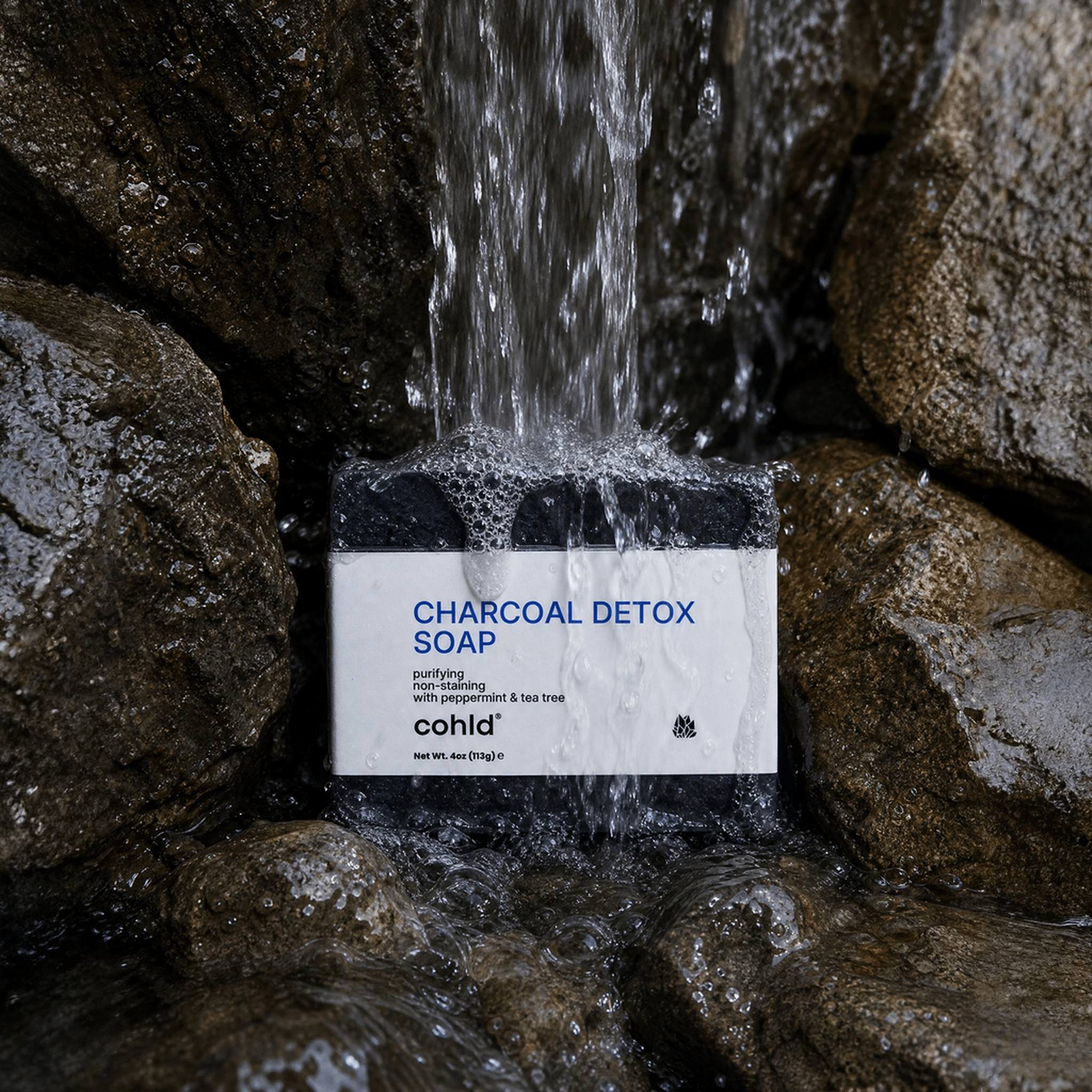 Charcoal Detox Soap - Deep Natural Clean - Cohld