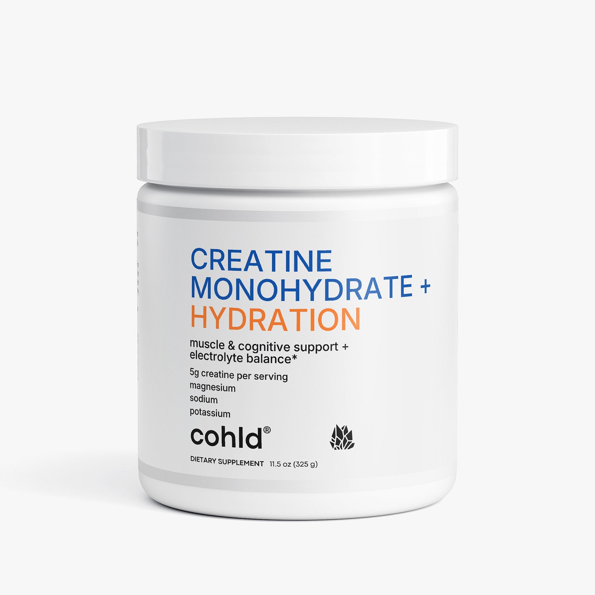Creatine Hydration Powder - Muscle, Cognition, Stamina Support - Cohld