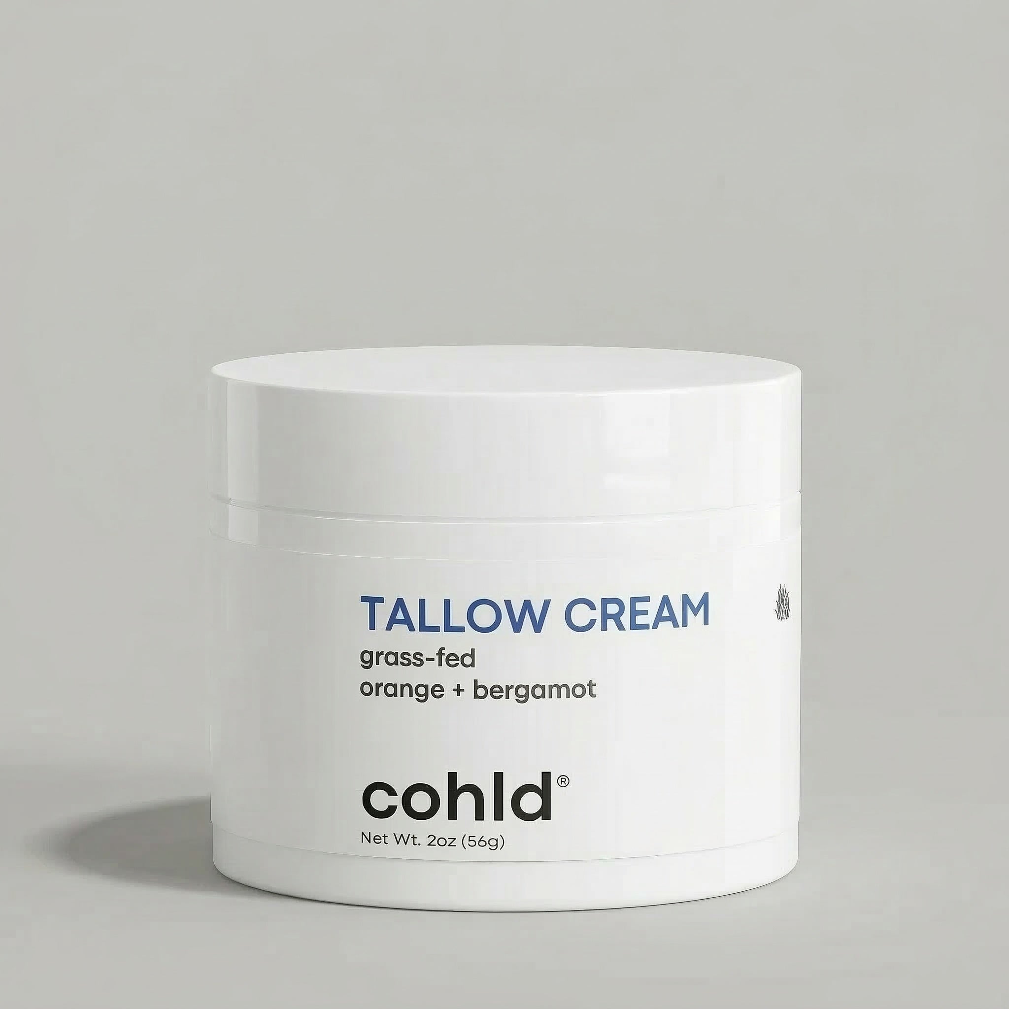 Grass - Fed Tallow Cream, Orange & Bergamot - All - Natural Moisturizer - Cohld