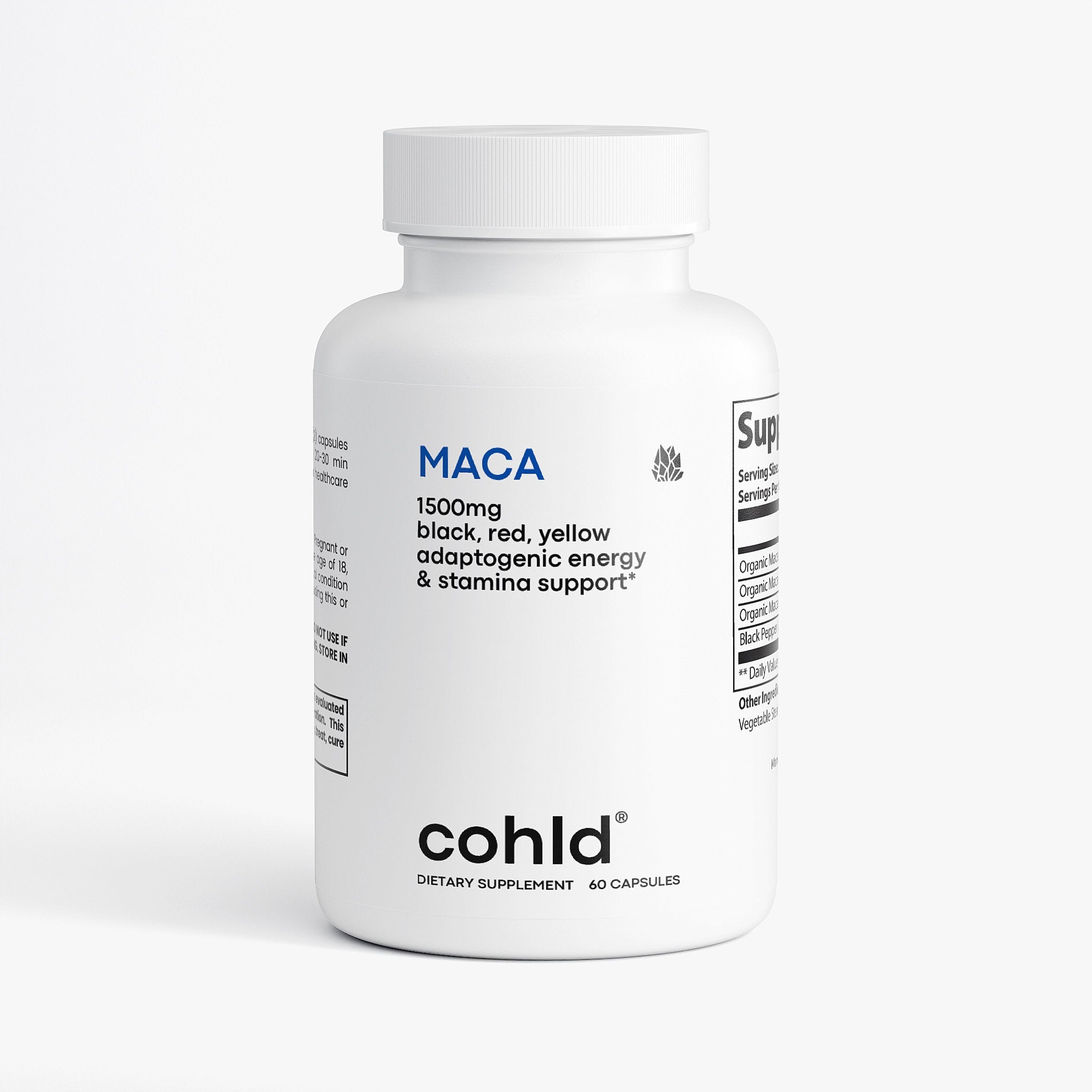 Maca - Energy, Mood, Stamina & Hormonal Support - Cohld