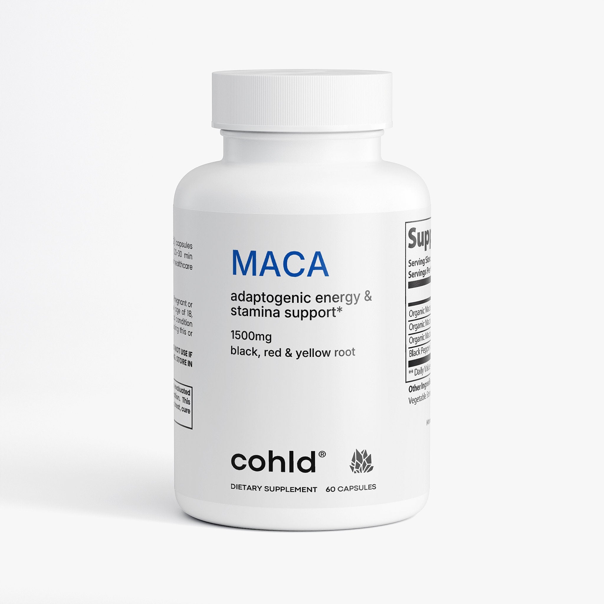 Maca - Energy, Mood, Stamina & Hormonal Support - Cohld