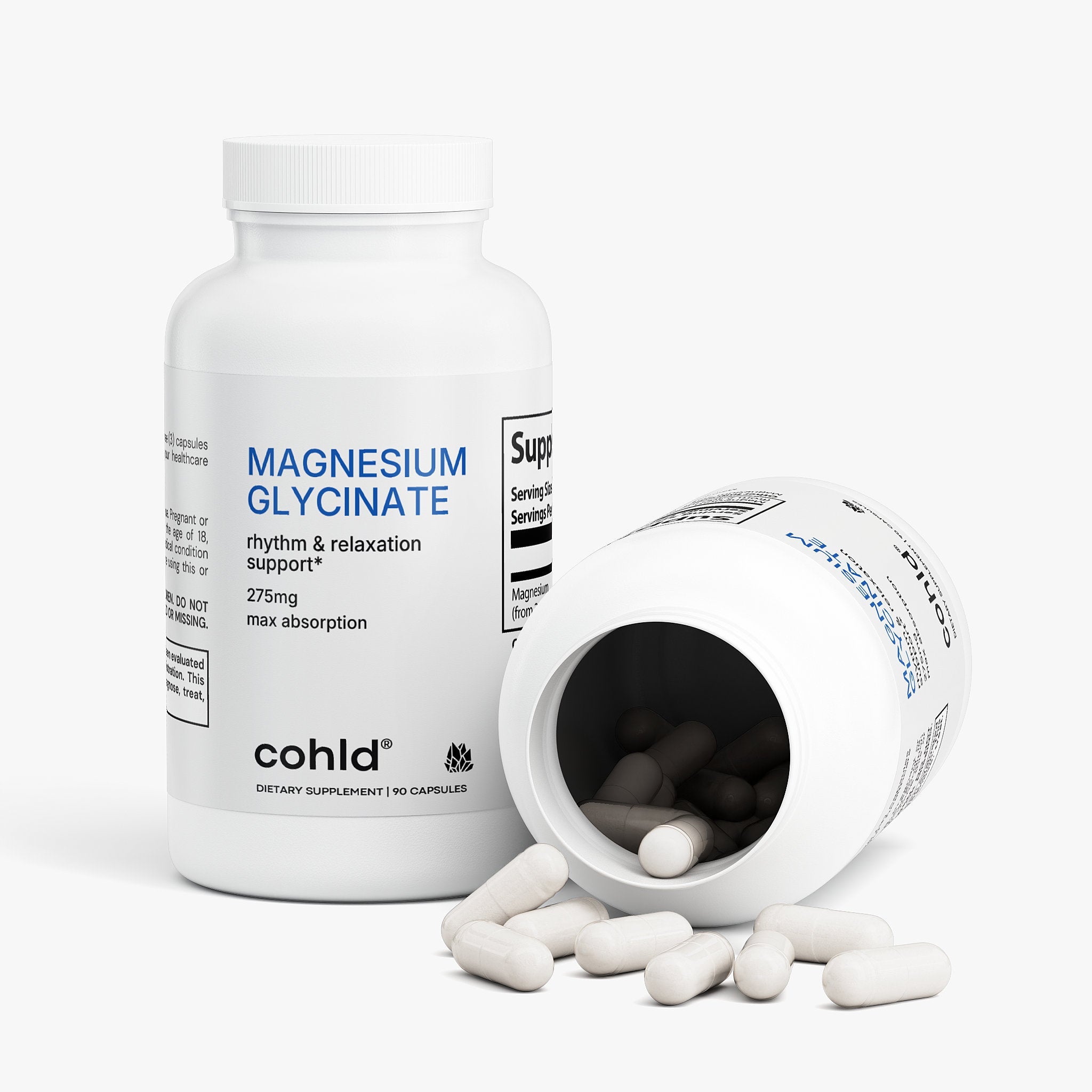 Magnesium Glycinate - Muscle & Relaxation Support - Cohld